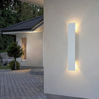 Wodoodporna aluminiowa lampa ścienna zewnętrzna LED z oświetleniem góra-dół