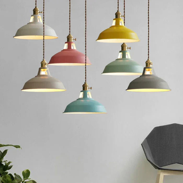 Wszechstronna lampa wisząca w stylu vintage