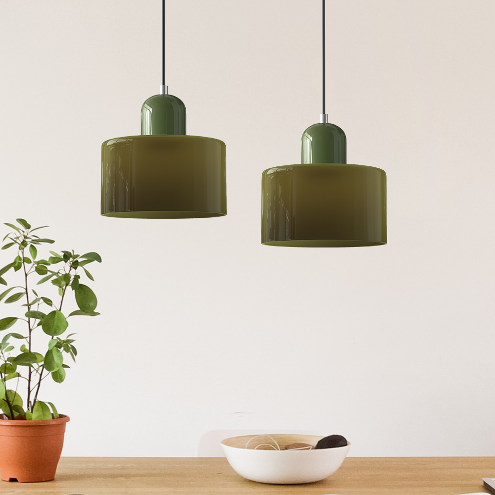 Wydłużona lampa wisząca Halo o smukłym, nowoczesnym designie