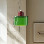 Wydłużona lampa wisząca Halo o smukłym, nowoczesnym designie