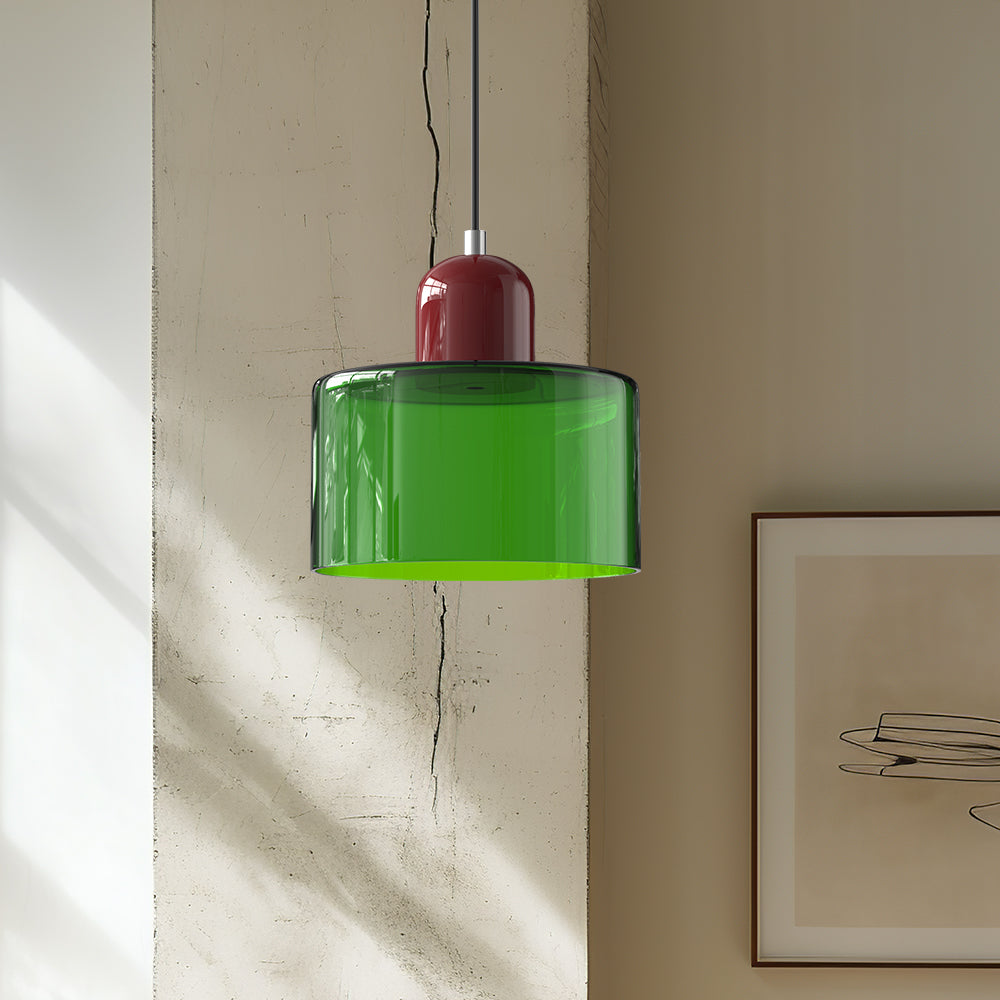 Wydłużona lampa wisząca Halo o smukłym, nowoczesnym designie