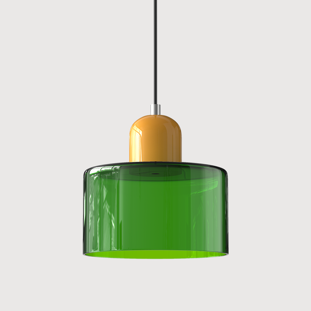 Wydłużona lampa wisząca Halo o smukłym, nowoczesnym designie