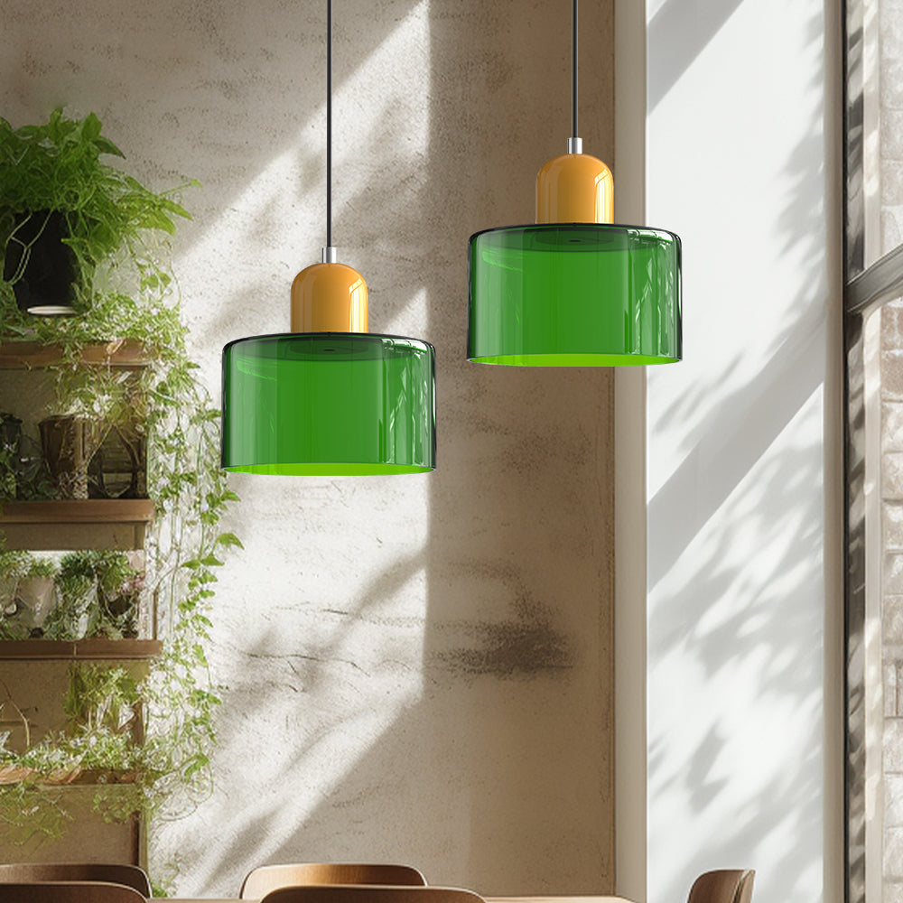 Wydłużona lampa wisząca Halo o smukłym, nowoczesnym designie