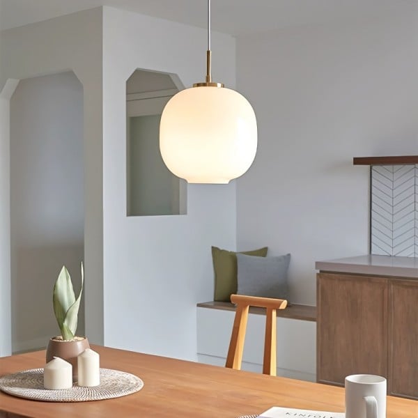 Wyrafinowana skandynawski okrągła LED- lampa wisząca typu cluster do otwartych przestrzeni