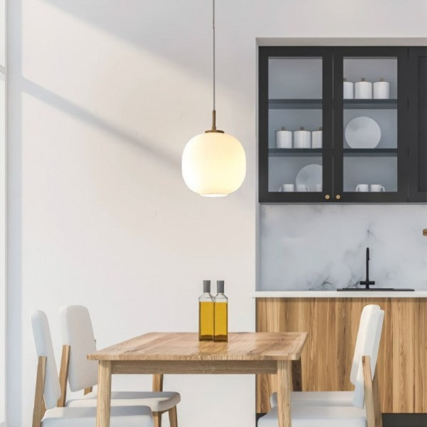 Wyrafinowana skandynawski okrągła LED- lampa wisząca typu cluster do otwartych przestrzeni