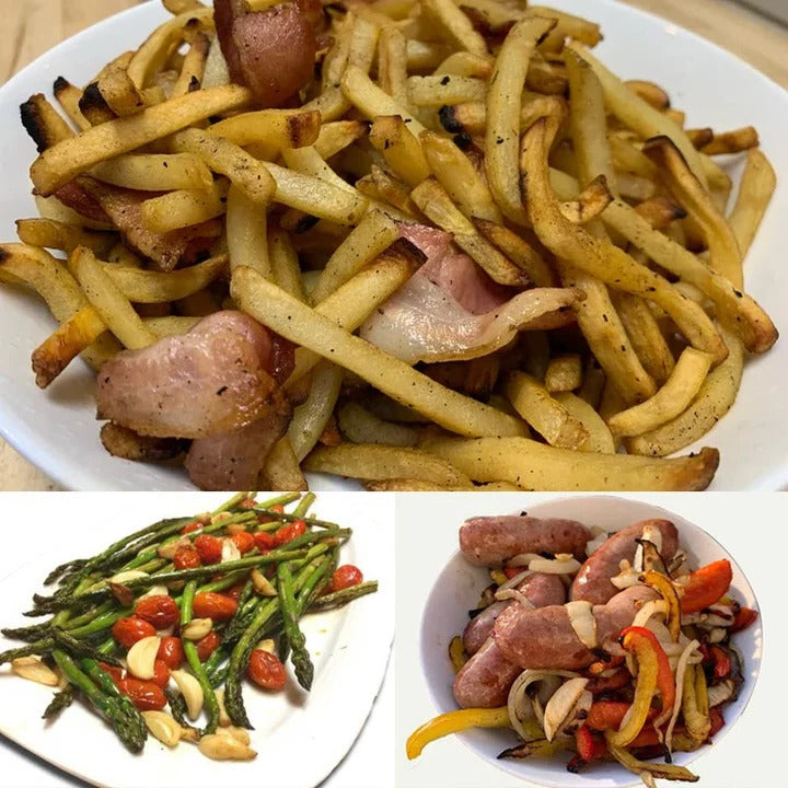 Wytrzymały obrotowy koszyk grillowy ze stali nierdzewnej do grillowania na zewnątrz