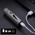 Zapalniczka USB — trzy płomienie, aktywacja dotykowa