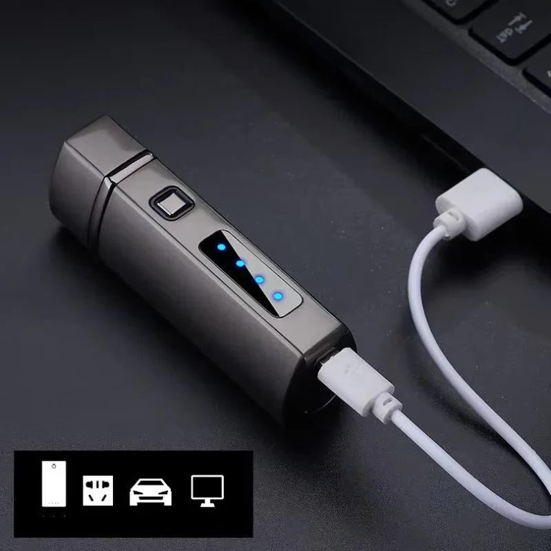 Zapalniczka USB — trzy płomienie, aktywacja dotykowa