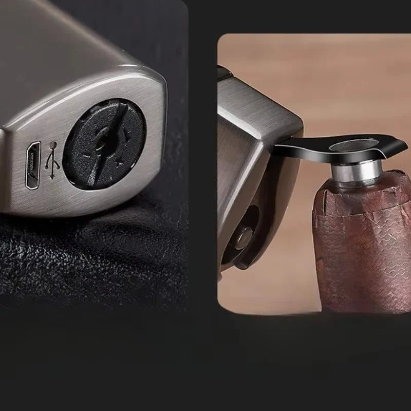 Zapalniczka USB — trzy płomienie, aktywacja dotykowa