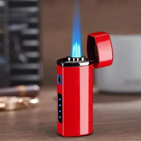 Zapalniczka USB — trzy płomienie, aktywacja dotykowa