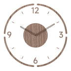 Zegar Ścienny Drewniany Nordycki – Minimalistyczny Design