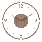 Zegar Ścienny Drewniany Nordycki – Minimalistyczny Design