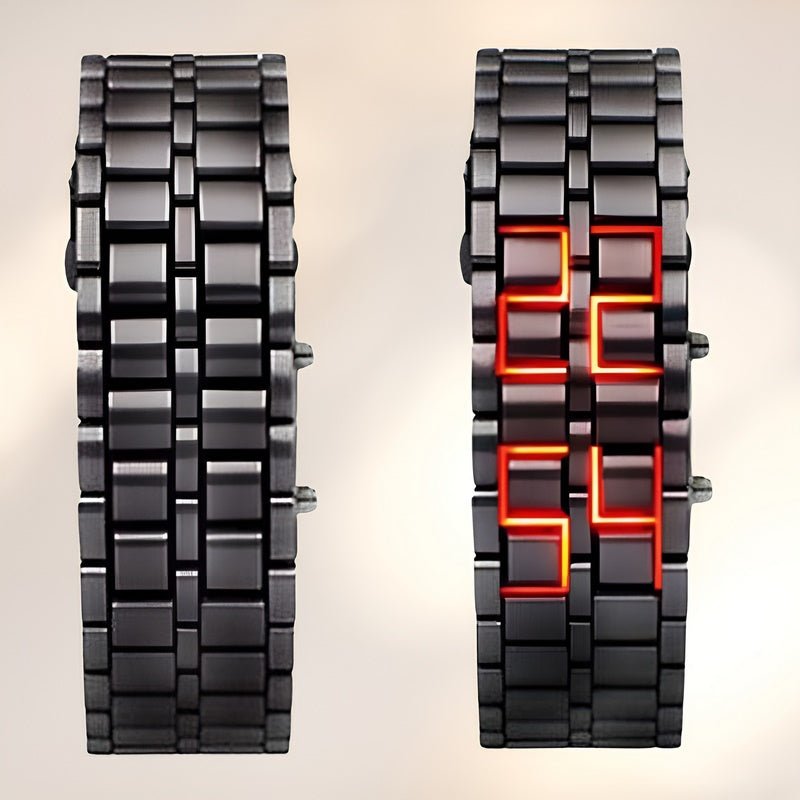 Zegarek Lava – unikalny zegarek LED o odważnym designie