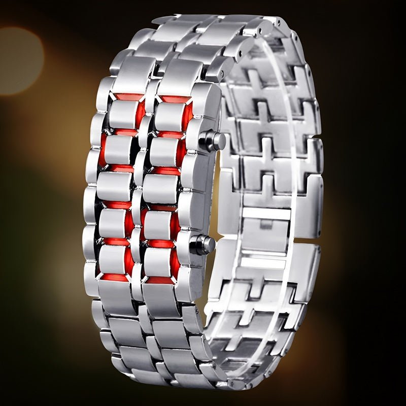 Zegarek Lava – unikalny zegarek LED o odważnym designie