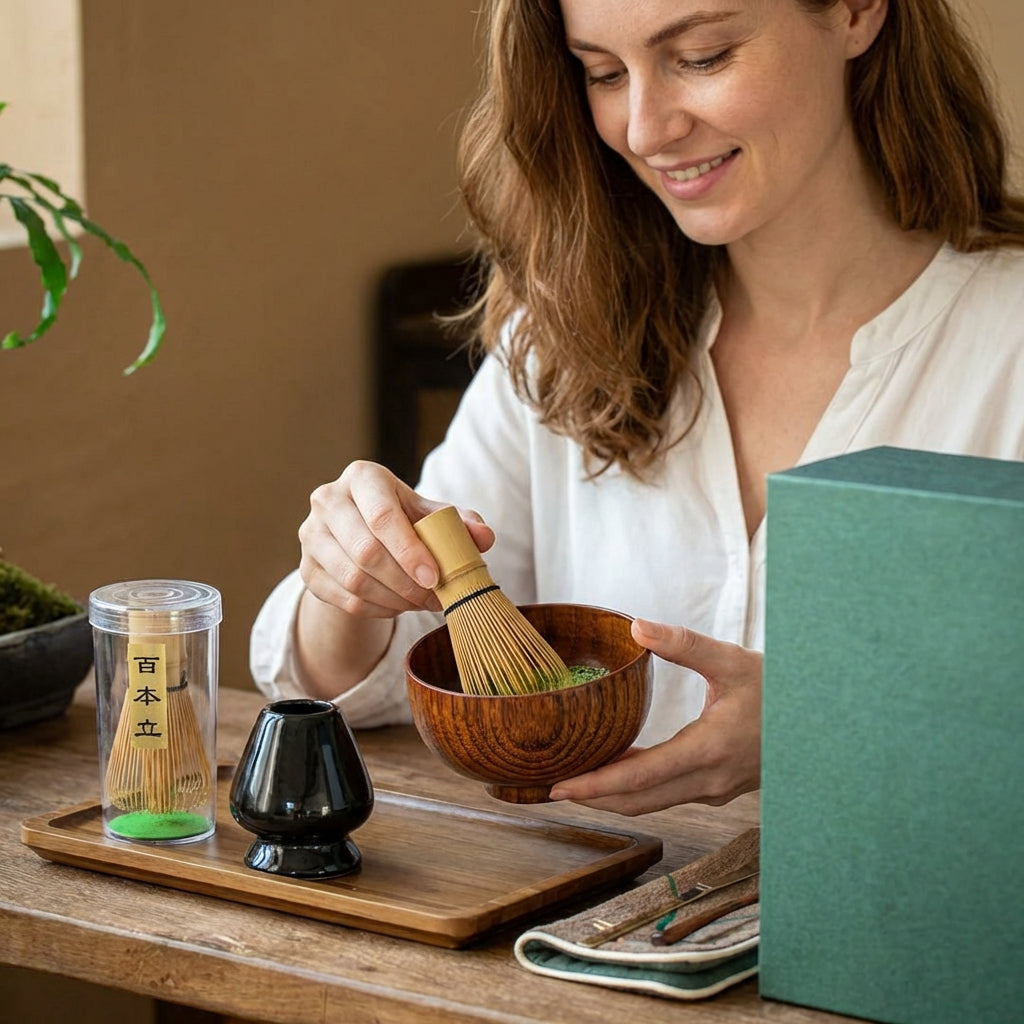 Zen Matcha – tradycyjny zestaw upominkowy do matchy