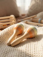 Premium zestaw 7 drewnianych instrumentów muzycznych dla dzieci