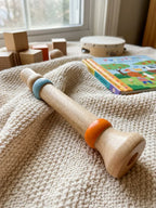 Premium zestaw 7 drewnianych instrumentów muzycznych dla dzieci