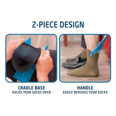 Zestaw do zakładania skarpet – do skarpet uciskowych i codziennych