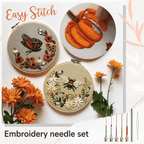 Zestaw igieł do haftu | Łatwe haftowanie | Igły oznaczone kolorami | EasyStitch