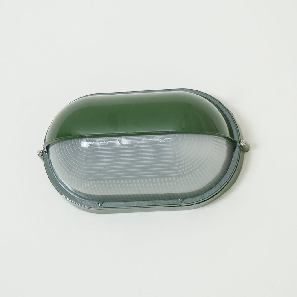 Zewnętrzna przemysłowa lampa ścienna typu bulkhead Owalny design odporny na warunki atmosferyczne