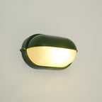 Zewnętrzna przemysłowa lampa ścienna typu bulkhead Owalny design odporny na warunki atmosferyczne