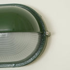 Zewnętrzna przemysłowa lampa ścienna typu bulkhead Owalny design odporny na warunki atmosferyczne