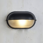 Zewnętrzna przemysłowa lampa ścienna typu bulkhead Owalny design odporny na warunki atmosferyczne