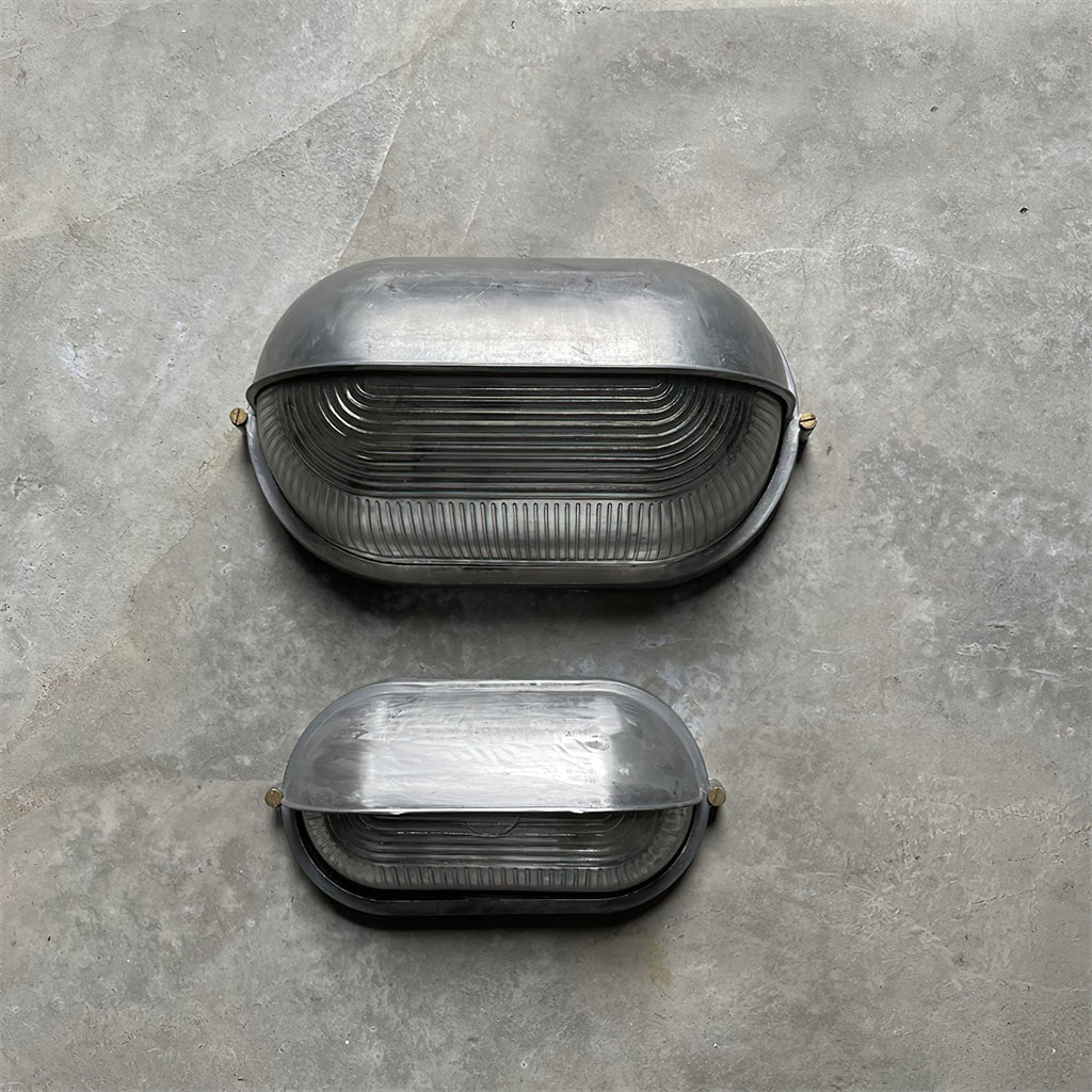 Zewnętrzna przemysłowa lampa ścienna typu bulkhead Owalny design odporny na warunki atmosferyczne