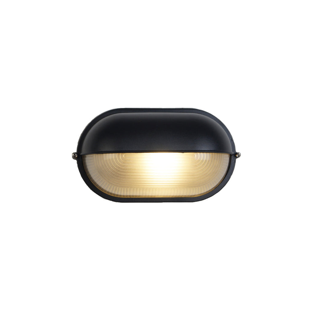 Zewnętrzna przemysłowa lampa ścienna typu bulkhead Owalny design odporny na warunki atmosferyczne