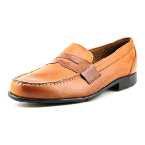 Męskie Skórzane Mokasyny Penny Loafer New Caramel – Lekkie, Oddychające, Wyjmowana Wkładka